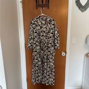 The Bettina Tiered Shirt Dress by Maeve